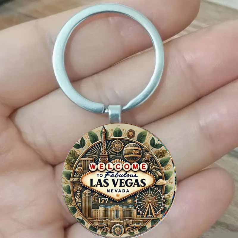 Vintage Vegas Fashion - Le porte-clés vintage Las Vegas est