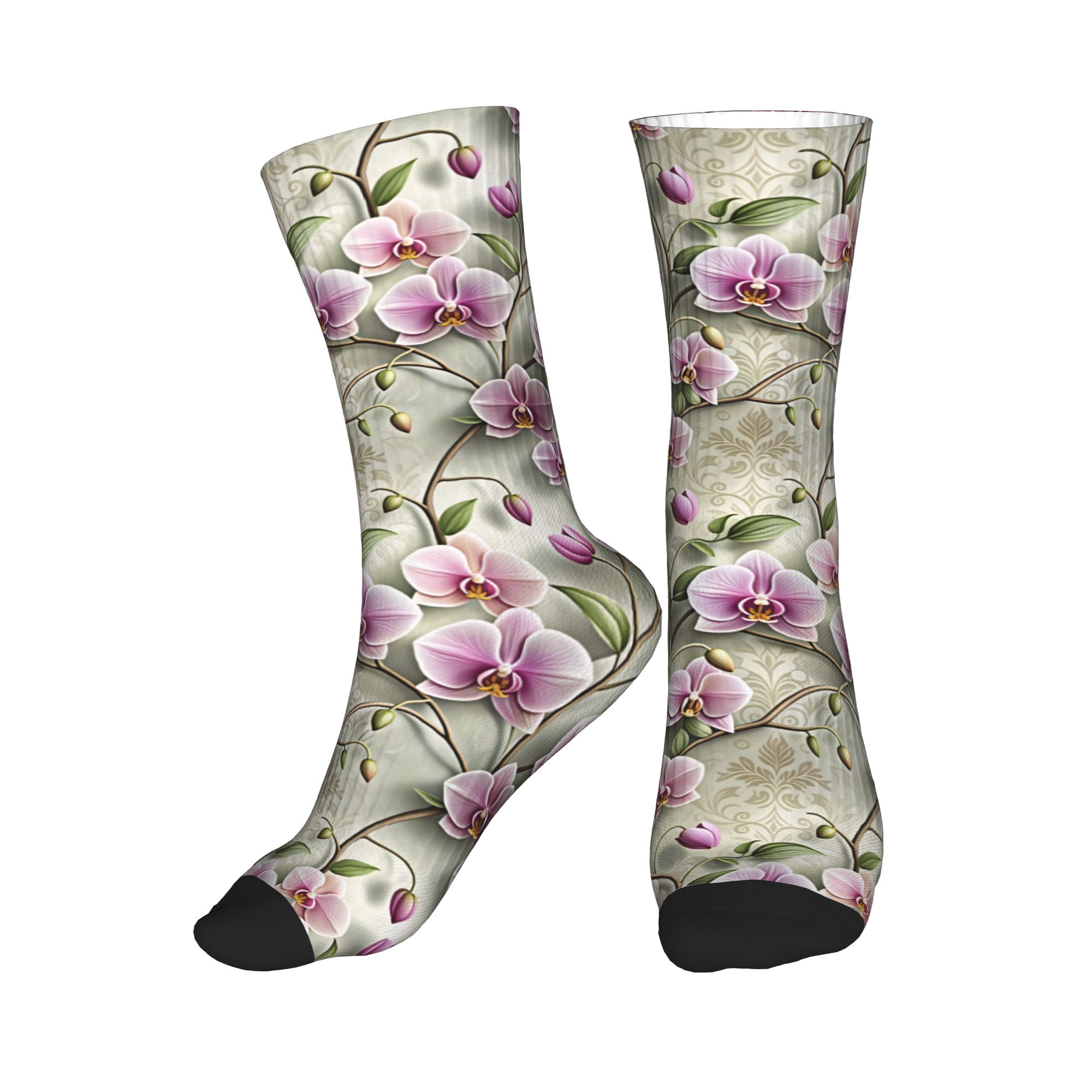 Vintage Fashion For Men - Orchidée lavande vintage neutre en relief