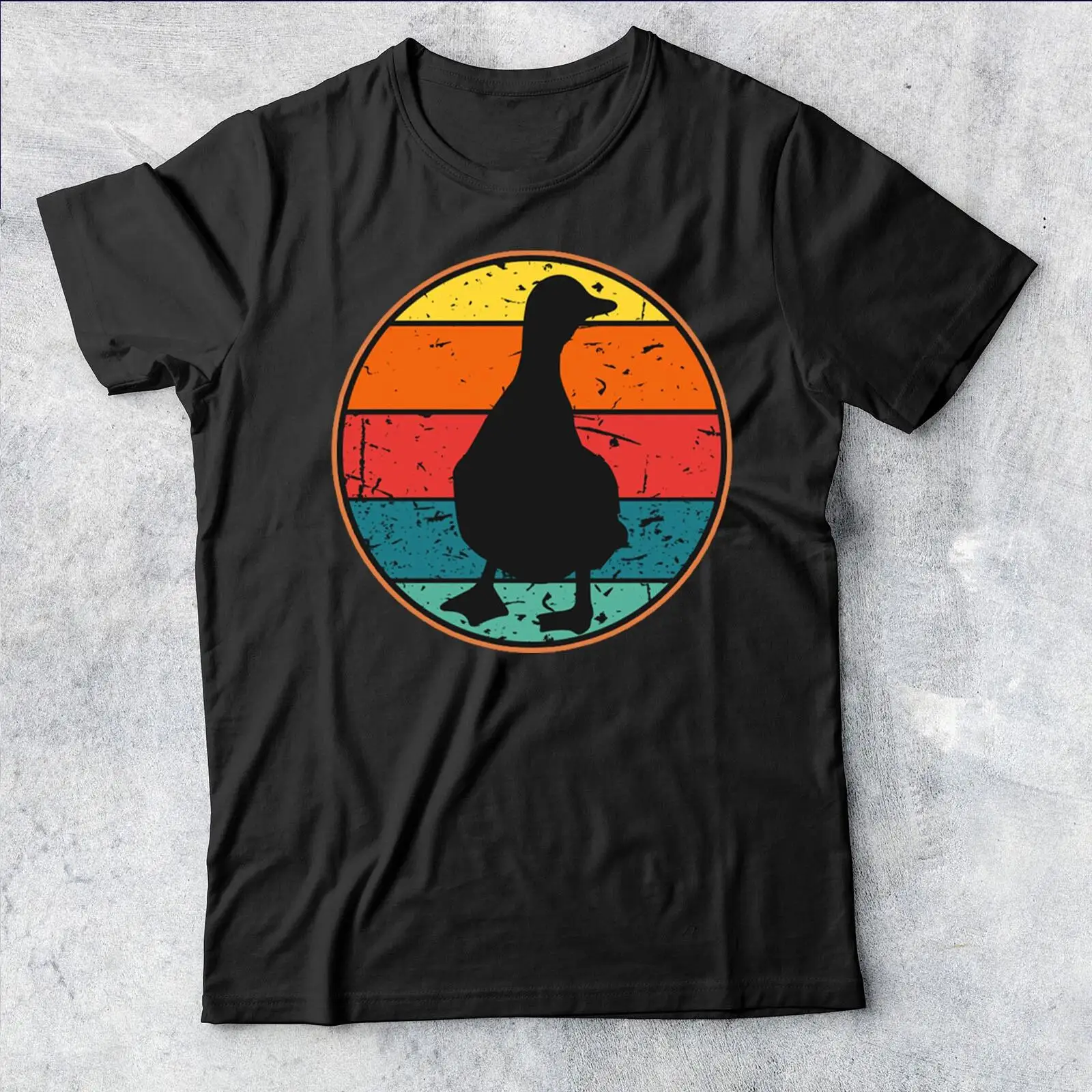 Vintage Fashion Herren - T-shirt Homme Rétro Vintage Coucher de