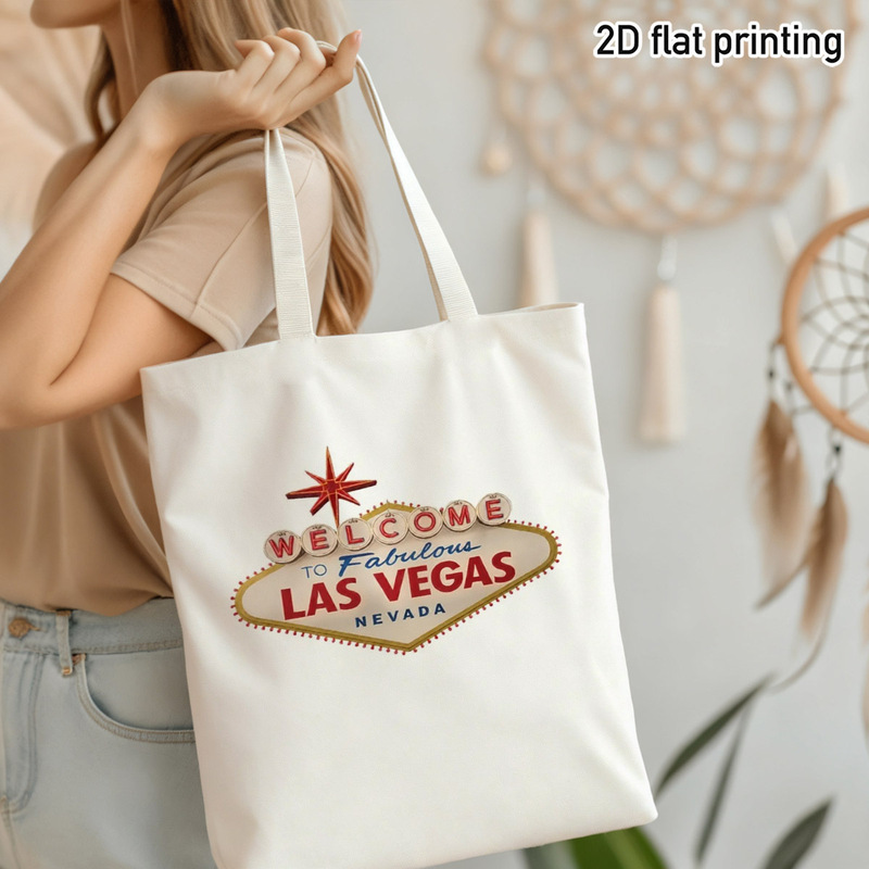 Vintage Vegas Fashion - Sac fourre-tout vintage avec panneau de