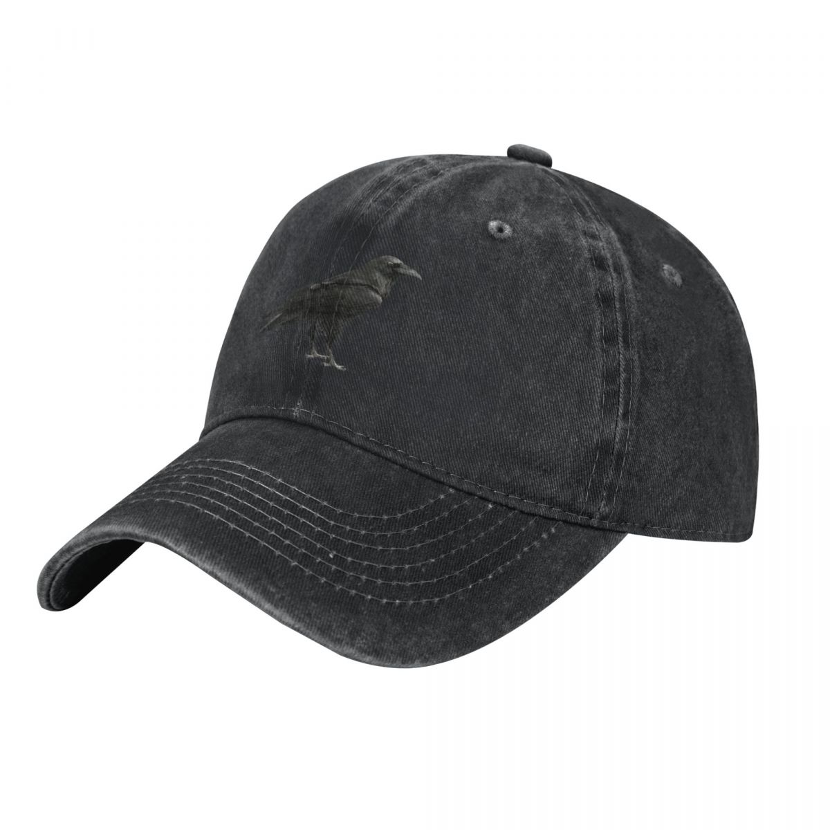 Vintage Fashion Outlet - Casquette de baseball vintage noire avec