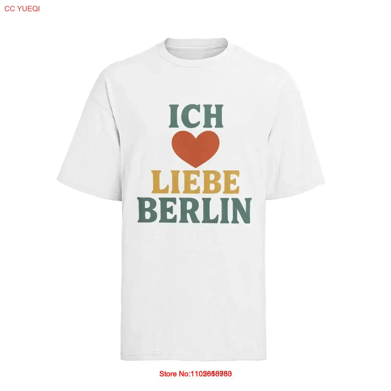 Vintage Fashion Berlin - T-shirt pour homme I Love Berlin