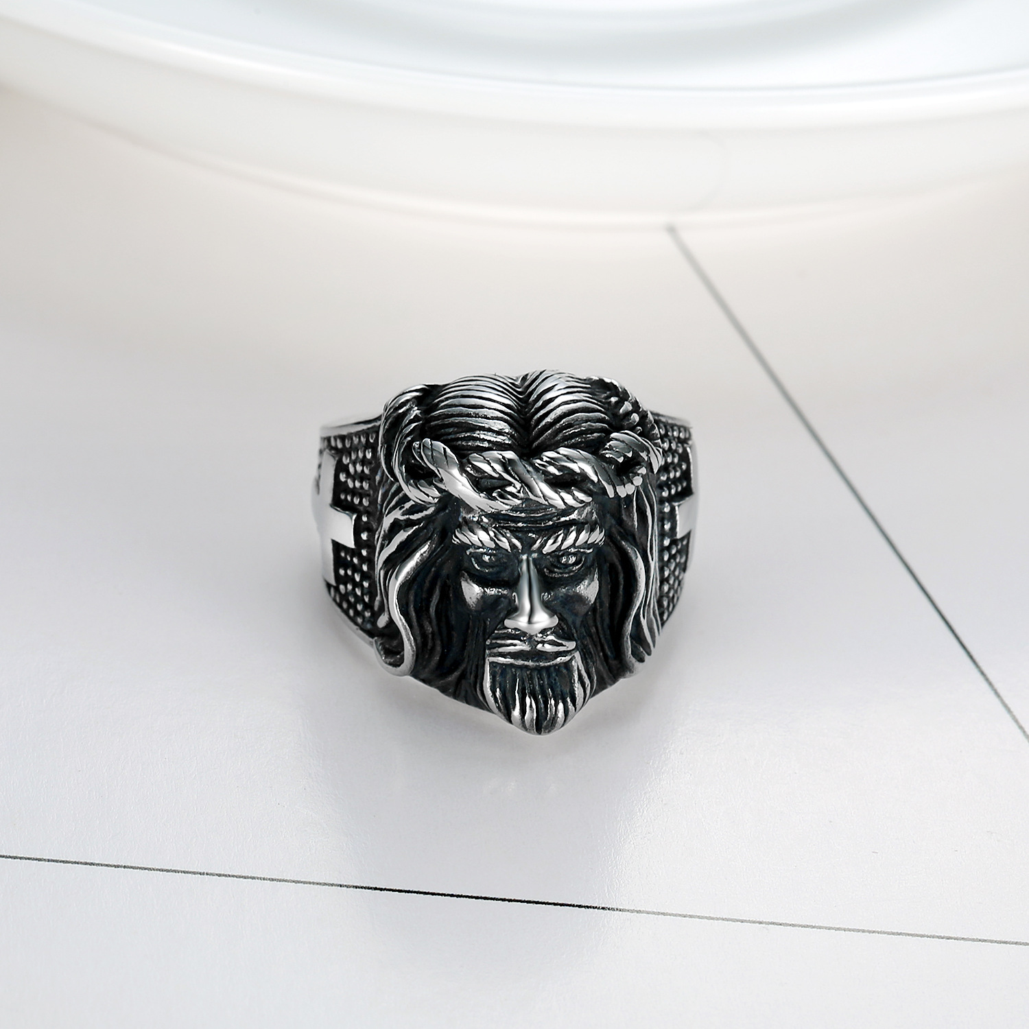Vintage Fashion Icons - LNCHRAN – bague à sceau avec