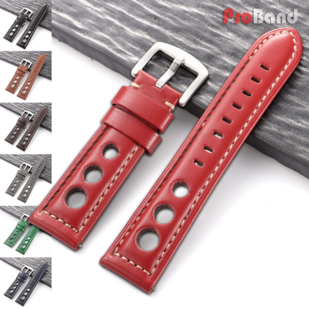 Vintage Fashion Tags - Bracelet de montre en cuir de