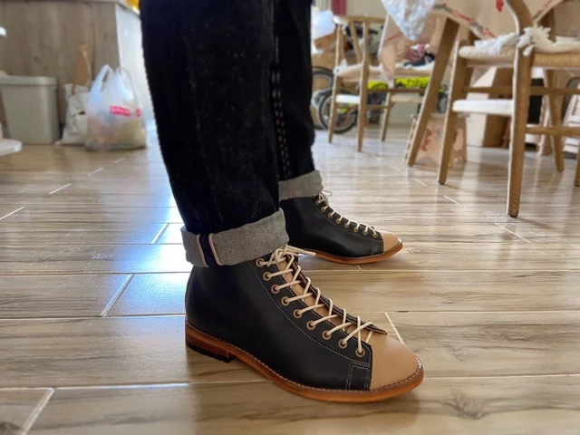 Vintage Fashion For Men - Bottes à outils hautes pour hommes,
