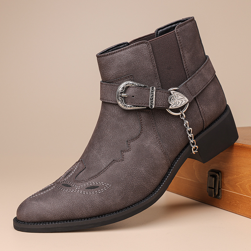 Vintage Fashion For Men - Nouvelle Marque Tendance : Bottes de