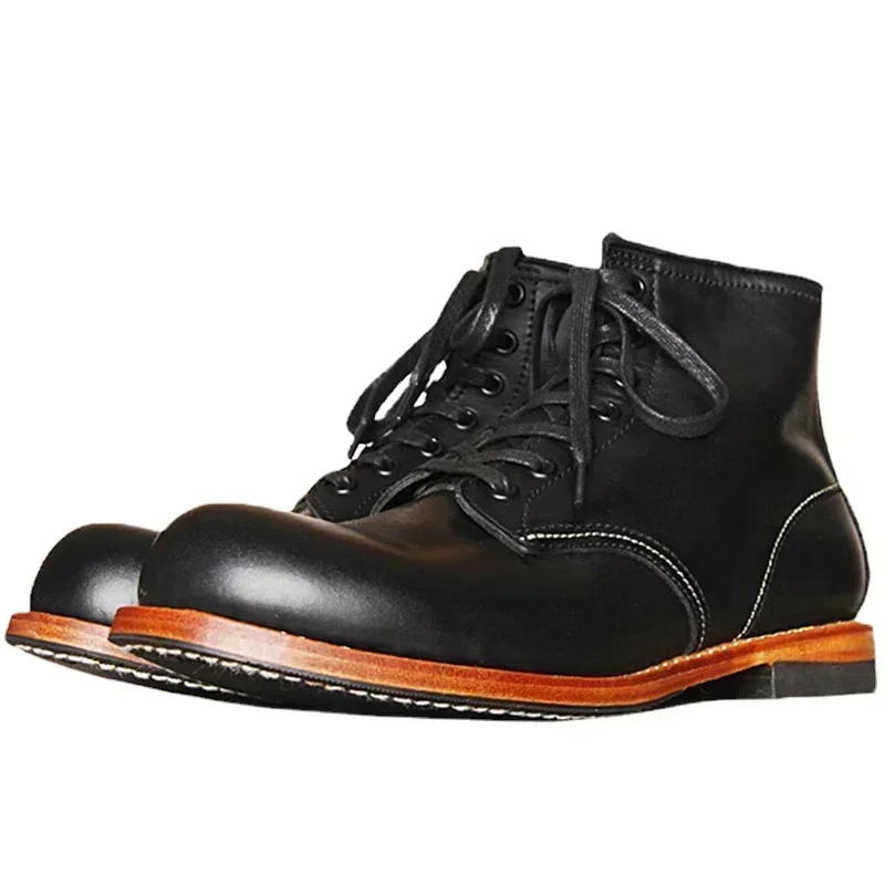 Vintage Fashion For Men - Bottes vintage cousues Goodyear pour hommes,