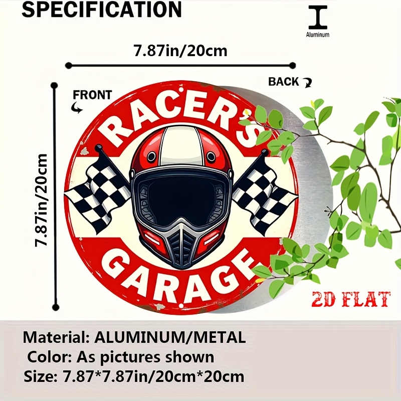 Panneau métallique plat 2D Vin - Vintage Fashion Font avis et prix