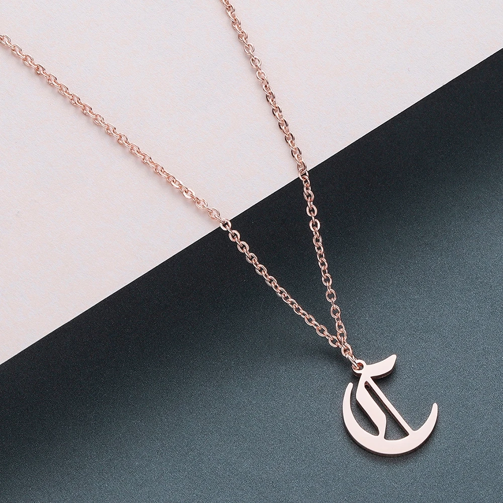 Collier pendentif lettre initi - Vintage Fashion Font avis et prix