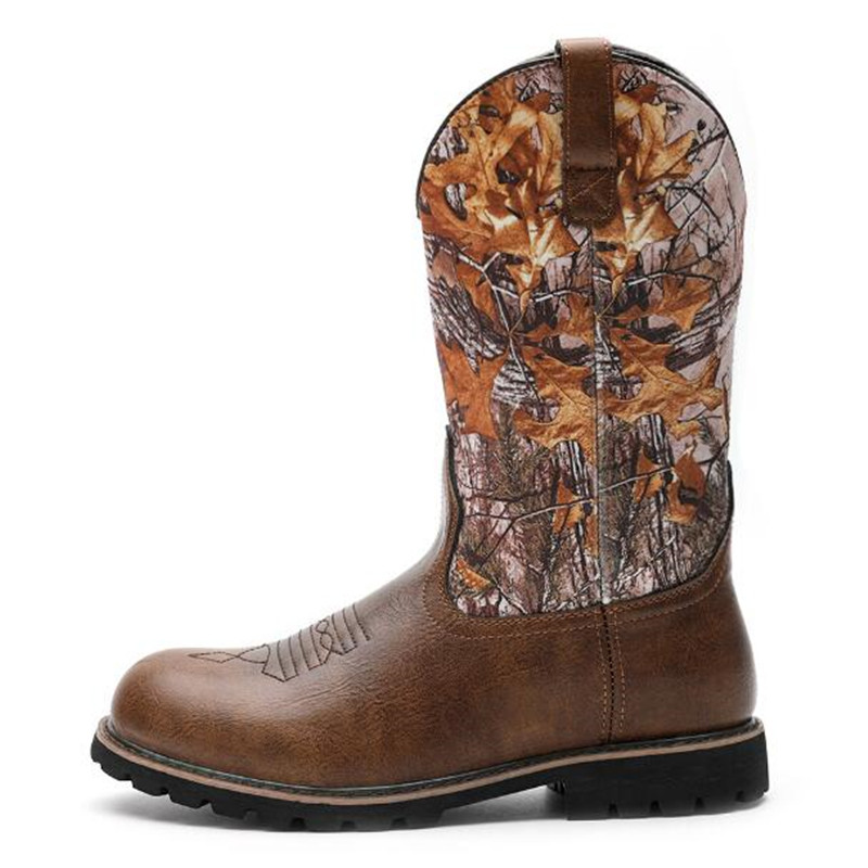 Bottes de cowboy à enfiler pou - Vintage Fashion For Men avis et prix