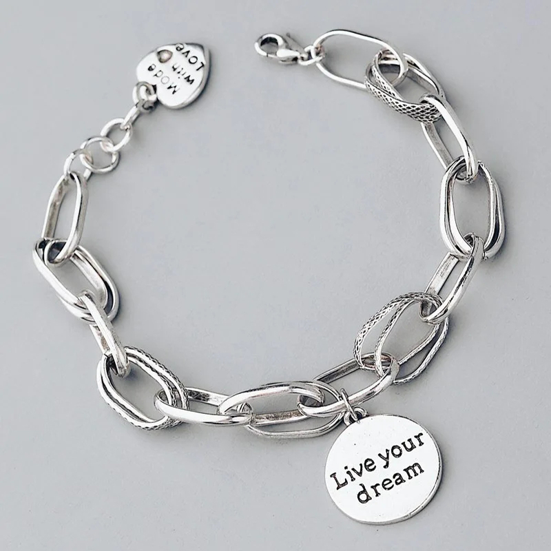 Foxanry argent couleur chaîne  - Vintage Fashion Tags avis et prix