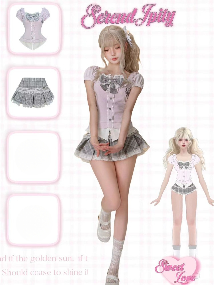 Ensemble 2 pièces style gothiq - Vintage Fashion Outfit avis et prix