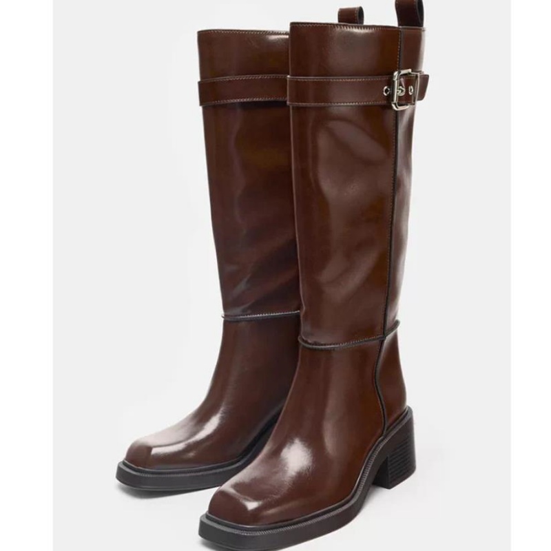 Bottes marron style britanniqu - Vintage Zipper avis et prix