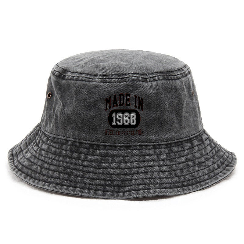 Chapeau seau délavé en coton p - Vintage Fashion Hats avis et prix