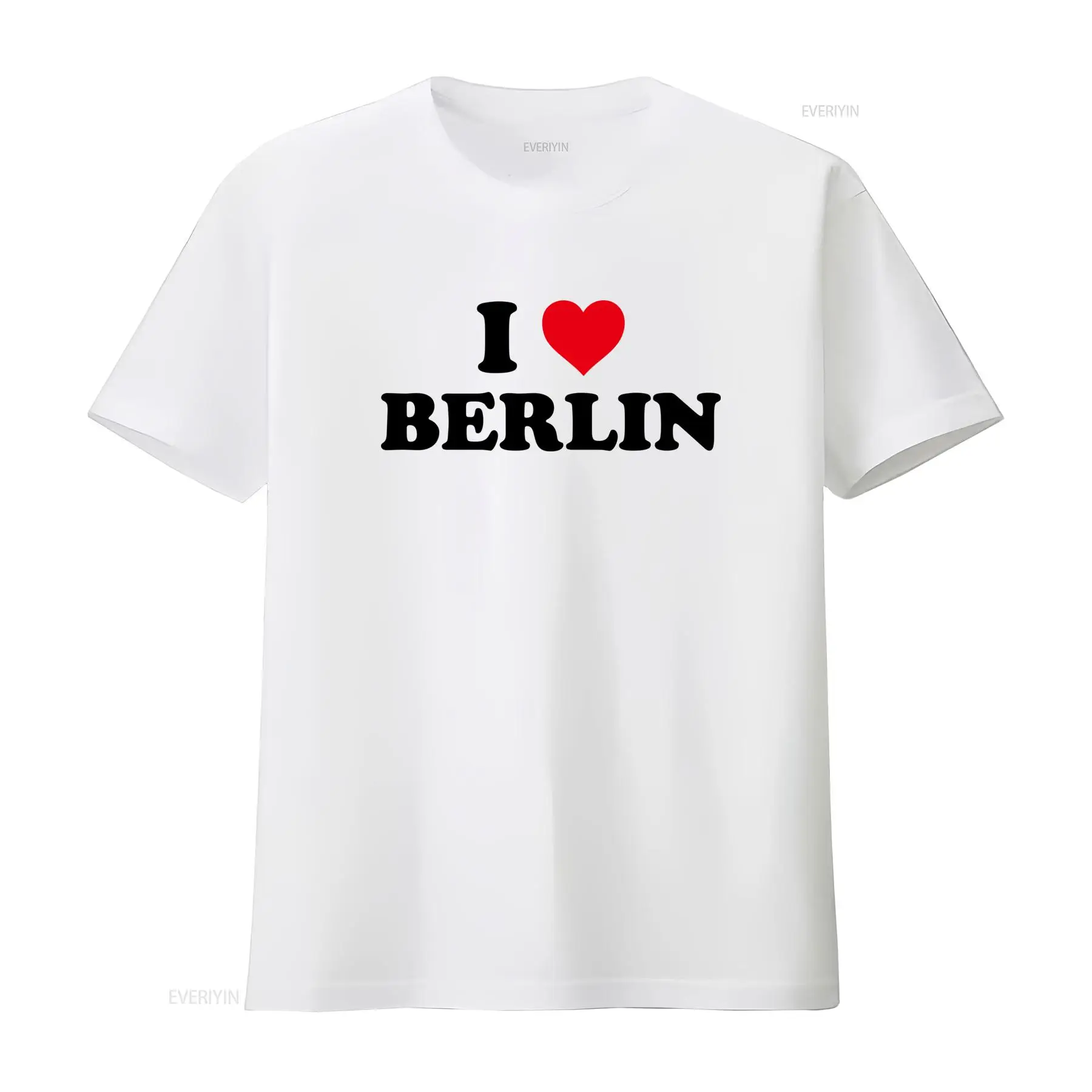 T-shirt élégant « I Love Berli - Vintage Fashion Berlin avis et prix