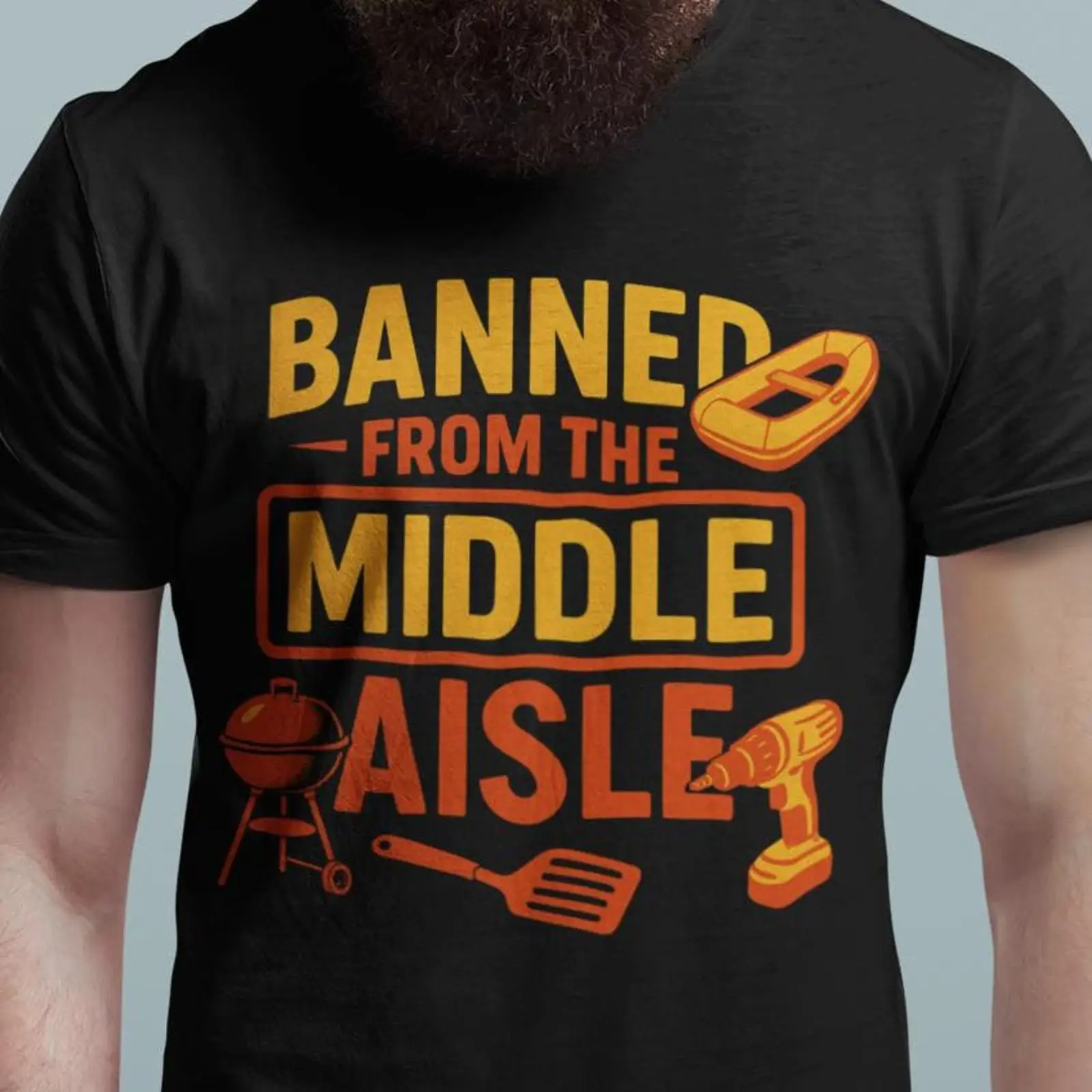T-shirt drôle pour papa « Bann - Vintage Fashion Buyer avis et prix