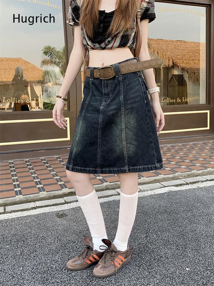 Jupe midi en jean vintage stre - Denim Skirt Midi Vintage avis et prix