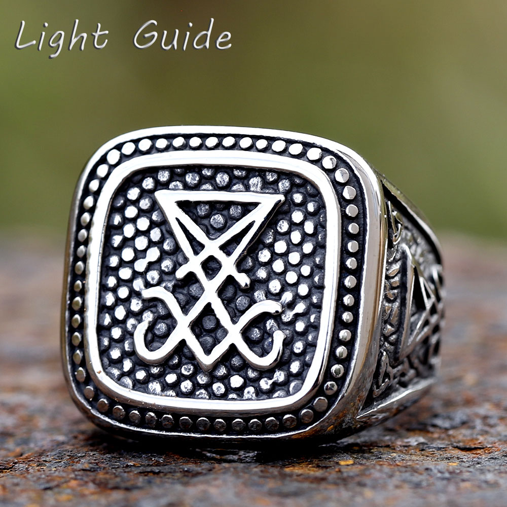 Bague Vintage Sigil Lucifer Ro - Vintage Fashion Guide avis et prix