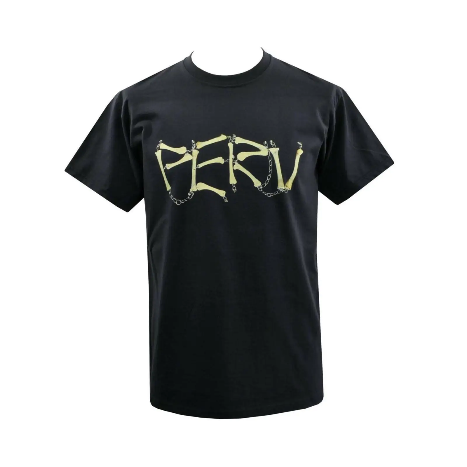 T-shirt PERV Bones pour homme, - Vintage Fashion Font avis et prix