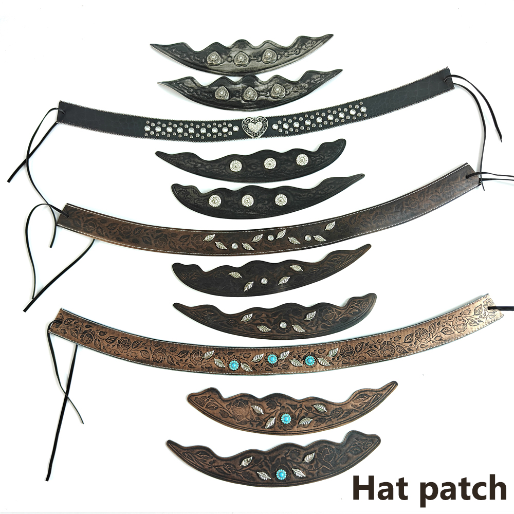 Bande de chapeau en cuir style - Vintage Fashion Hats avis et prix