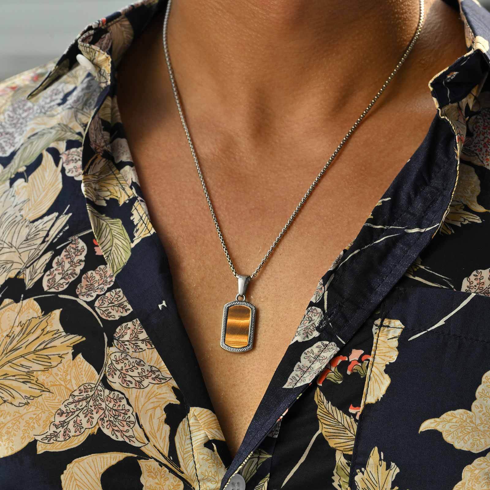 Vnox – collier avec pendentif  - Vintage Fashion Tags avis et prix