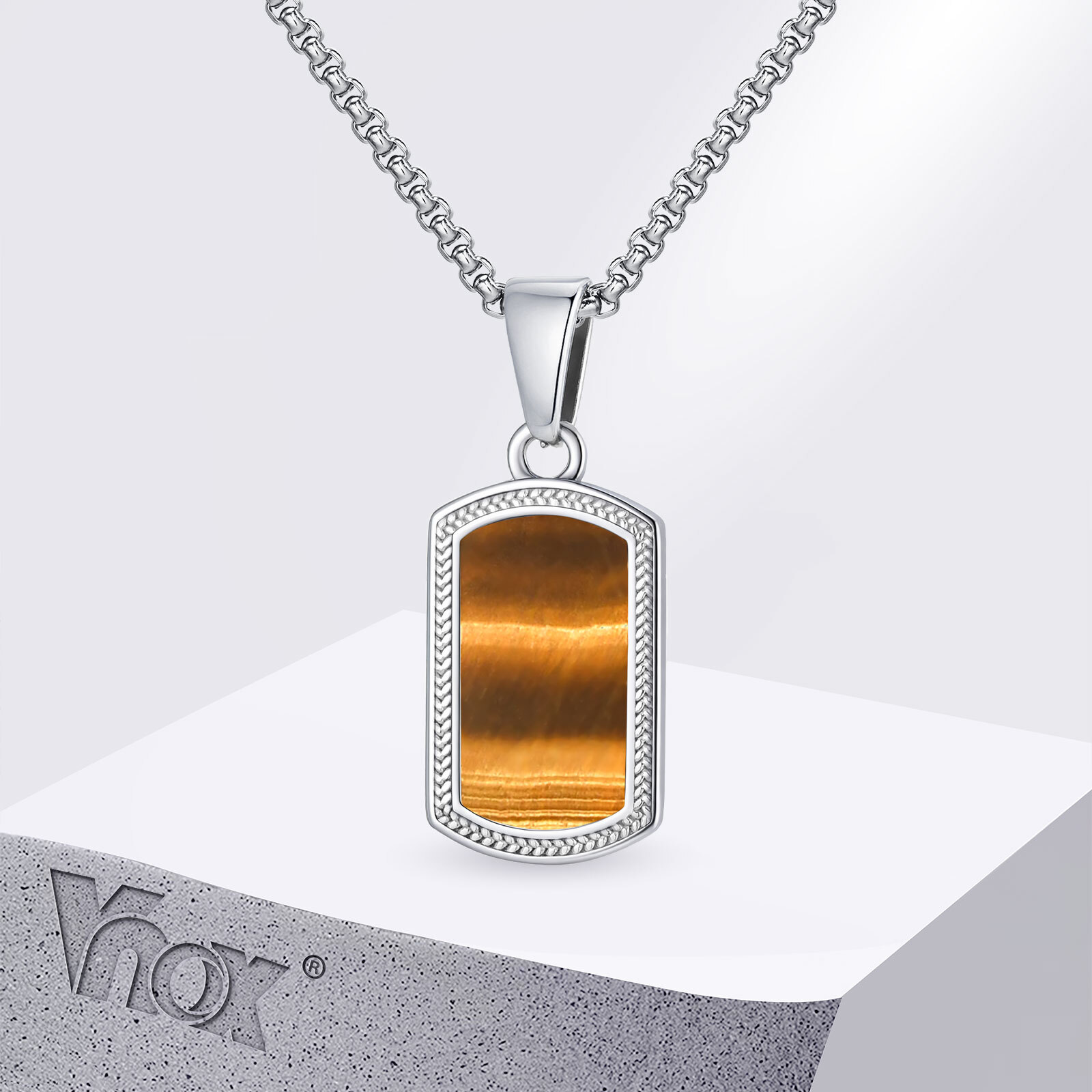 Vnox – collier avec pendentif  - Vintage Fashion Tags avis et prix